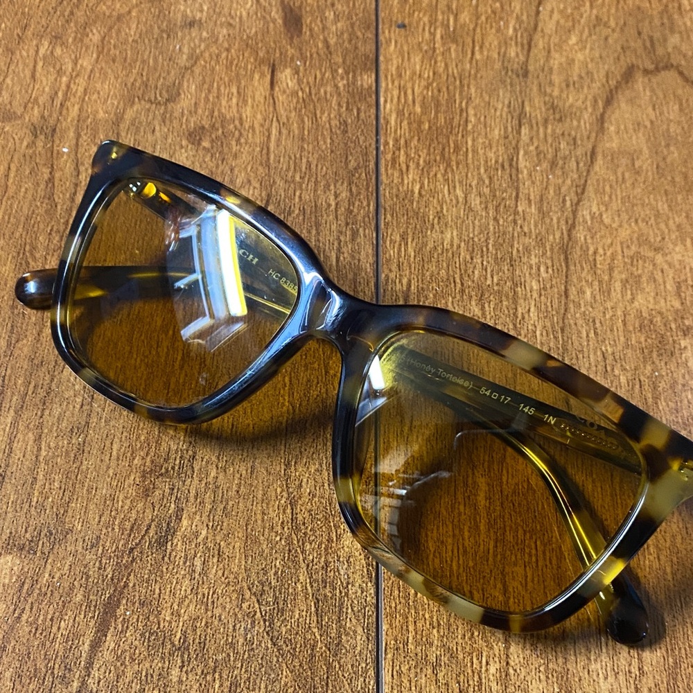 Coach Cheetah Print Sunglasses